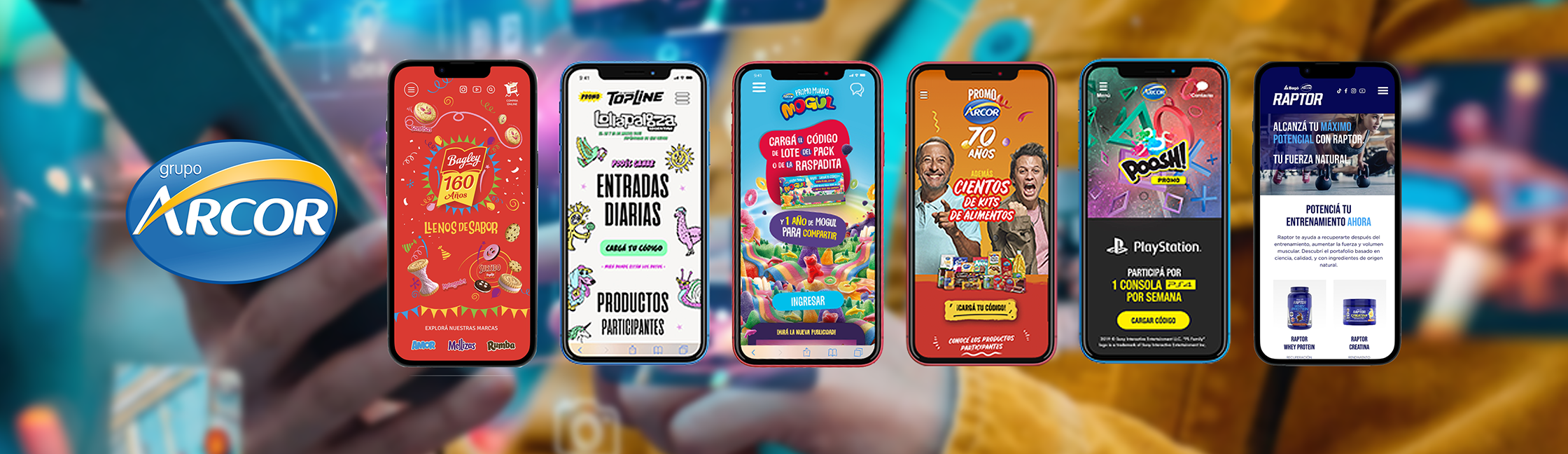 Más de 40 promociones de ventas para Arcor y Bagley
